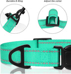 TagME Reflective Nylon Dog Collars, Adjustable Classic Pet Collar - Image 4
