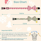 Faygarsle 2 Pack Christmas Cat Collars - Image 2