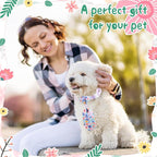 Reginary 100 Pieces Dog Bow Tie Collar Set Include 40 Dog Neckties, and 30 - Image 6