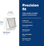 PetSafe Interior 2-Way Locking Cat Door - Image 4