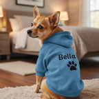 Personalized Dog Hoodie with Name/Text, Custom Embroidered or Printed Dog - Image 5