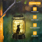 kyoryuger Dog Solar Lanterns 3in1 Dog Light Garden Decor Gifts - Image 3