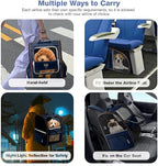 Lekebobor Large Cat Backpack Carrier Expandable Pet Carrier Backpack - Image 5