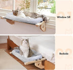 AMOSIJOY Cat Sill Window Perch Sturdy Hammock Window Seat - Image 7