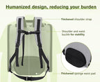 Pecute Cat Backpack with Widened Interior Space, Upgraded Dog Backpack Carrier - Image 6