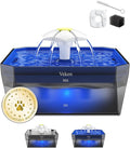 Veken Award-Winning Small Pet-Friendly Cat Water Fountain by Veken