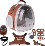 Bearded Dragon Carrier Backpack by halinfer