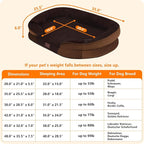 Dwanton Orthopedic Dog Bed for Medium Dogs - Image 4