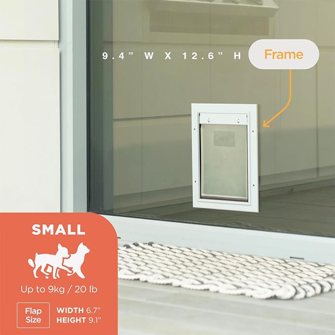 Hakuna Pets Deluxe Aluminum Pet, Cat and Dog Door - Image 3