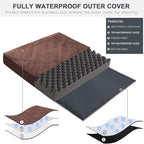 MIHIKK Waterproof Dog Bed Large Size Dog Orthopedic Pet Beds - Image 3