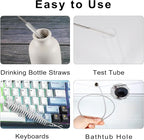 CiaraQ Bottle Cleaning Brushes, 8 Inch Nylon Tube Brush Set & A Flexible Long - Image 7
