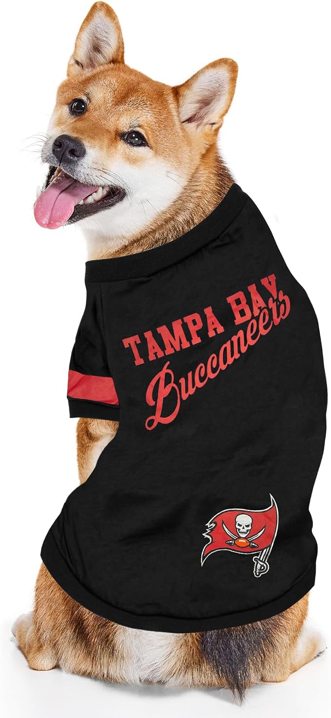 NFL Tampa Bay Buccaneers Dog & Cat T-Shirt, Small. Football PET TEE - Image 6