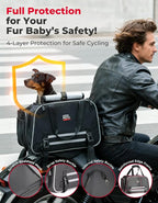 KEMIMOTO Motorcycle Dog Carrier Expandable, Airline Approved Pet Carrier - Image 4