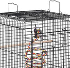 Yaheetech Open Play Top Travel Bird Cage - Image 5