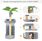 31.5in Multi-Level Cat Tower - Image 5