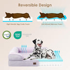 EHEYCIGA Orthopedic Dog Beds for Extra Large Dogs 44x32Inch, Waterproof Memory - Image 4