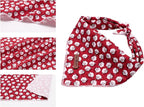 Lionet Paws Christmas Dog Bandana Washable Cotton Handkerchief Scarf Triangle - Image 4