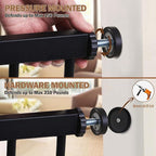 Mumeasy Baby Gate Extra Wide, 29.5-51'' Pressure Mounted Dog Gate - Image 7
