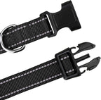 TagME Reflective Nylon Dog Collars, Adjustable Classic Pet Collar - Image 4
