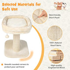 Tangkula Cat Tree for Indoor Cats, 2-Tier Cat Tower - Image 5