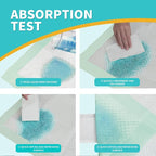 Disposable Bed Pads 40"X36" Extra Large Chucks Pads - Image 9