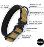 Plutus Pet Tactical Dog Collar, Reflective, Adjustable Heavy Duty Dog Collar - Image 3