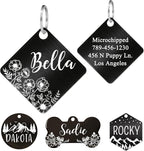 Ultra Joys Stainless Steel Pet ID Dog Name Tag by UltraJoys