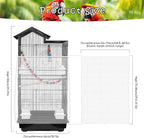 Universal Bird Cage Seed Catcher – Stretchy, Lightweight Mesh Skirt - Image 2