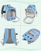 Guinea Pig Carrier Backpack, Portable Rabbit Travel Carring Bag - Image 4