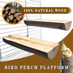 5Pcs Natural Wooden Bird Perch Set – Parrot Perch Toys, Bird Cage Perches - Image 4