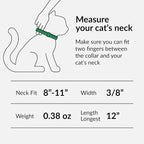 CollarDirect Leather Cat Collar - Image 4