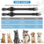 Luminous AirTag Cat Collar Breakaway, OUCWLTAG GPS Cat Collar - Image 6