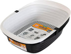 Arm & Hammer Large Sifting Litter Box Scoop Free Cat Litter Tray by ARMHAMMER