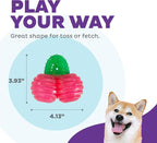 Outward Hound Gummiez Cherries Dog Toy & Treat Stuffer, 4″ x 4″ Cherry-Scent - Image 4