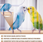 Sintuff 8 Pcs Bird Perches for Cage Accessories, Wooden Perch Rods Replacement - Image 4
