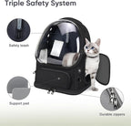 Breathable Cat Backpack Carrier, Large Space Cat Bubble Backpack - Image 5
