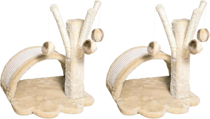 TRIXIE Tavira 15.4-in Cat Tree for Kittens, Sisal Cat Scratcher, Soft by TRIXIE