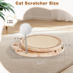 Cat Scratcher-Cat Interactive Toys, Ball Track Toy - Image 5