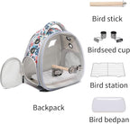 Portable Travel pet Backpack Carrier Hamster Bag Guinea Pig Bird Small Dog cat - Image 3
