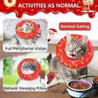 Cat Cone Collar Soft, Cat Recovery Collar - Image 3