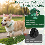 St. Patrick's Day Dog Collar, Adjustable Spring Cotton Collars Gifts - Image 4