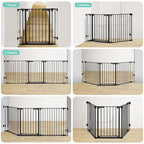 COMOMY 80" Extra Wide Baby Gate, Dog Gate - Image 5