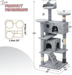 MoNiBloom 54 Inch Cat Tree Tower - Image 2