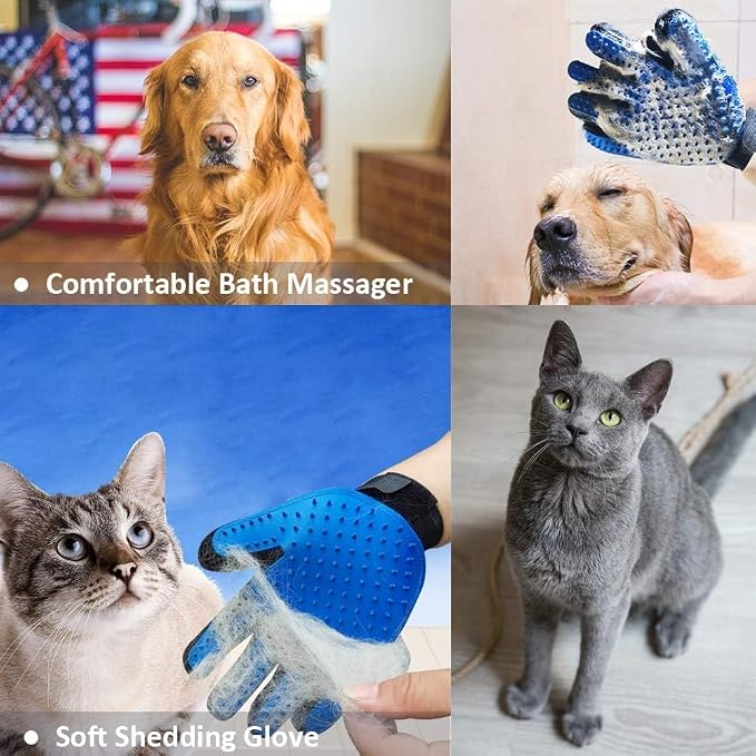Dog Brush for Shedding Short Haired Dogs, Undercoat Deshedding Tool Set - Image 6