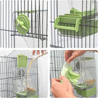 Automatic Bird Feeder, No Mess Bird Cage Feeder - Image 6
