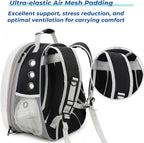 Lollimeow Cat Carrier Backpack, Expandable Bubble Pet Carrier - Image 5