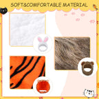 Weewooday 5 Pcs Cat Adorable Costume Bunny Hat - Image 2
