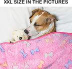Dono 1 Pack 3 Dog Blankets, Soft Fluffy Fleece Pet Blanket Warm Sleep Mat Paw - Image 6