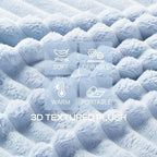 LINENLUX 1 Pack 3 Soft Dog Blanket Washable Warm Fleece Cat Blankets - Image 2