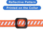 Pawtitas Personalized Orange Reflective Cat Collar – Adjustable Custom Collar - Image 6